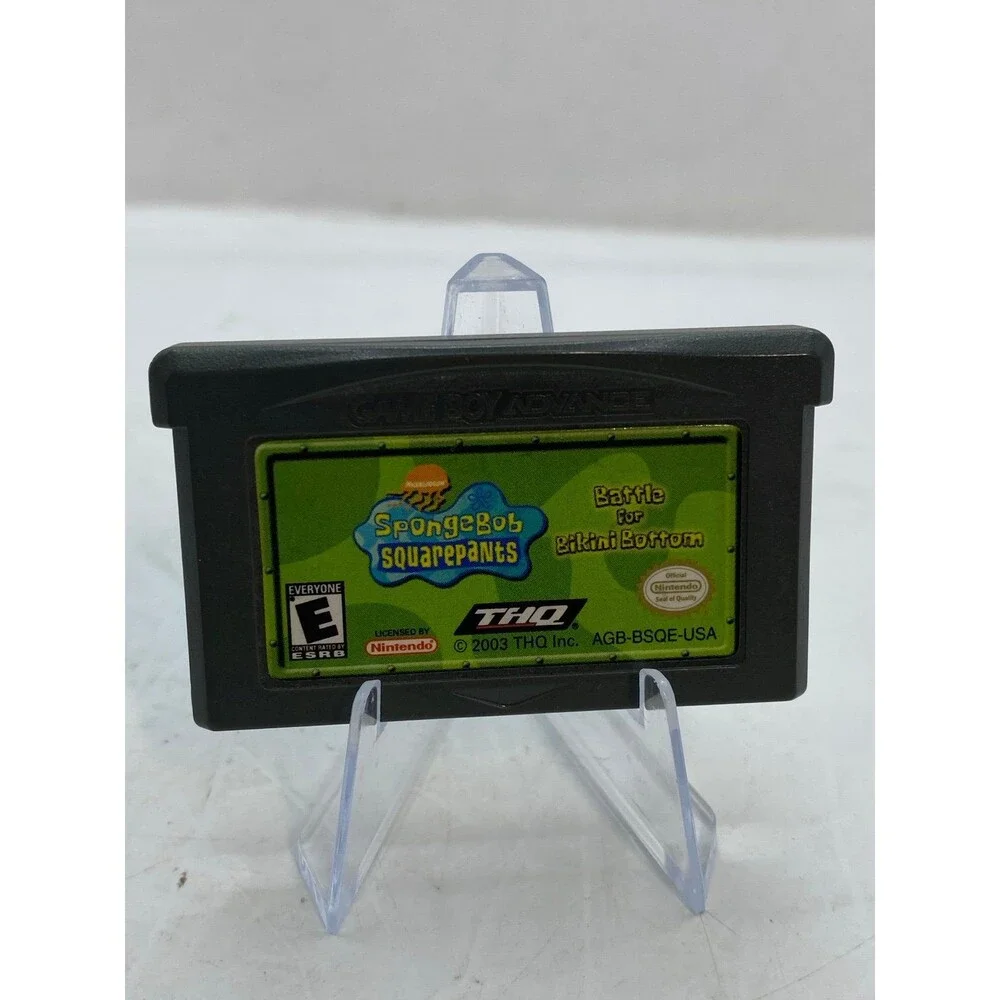 SpongeBob SquarePants Battle for Bikini Bottom Game Boy Advance Game